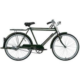 Resim Bisan Roadstar Classic Hizmet Bisikleti 58 Cm Çubuk Fren 26" Yeşil - Siyah - Altın 