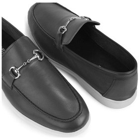 Resim Voyant Hakiki Deri Erkek Günlük Ayakkabı Loafer Ayakkabı 