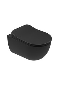 Resim Kale Zero 2.0 Smart Asma Klozet Taharet Delikli + Smart Kapak Mat 