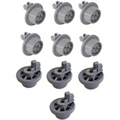Resim Bosch Siemens 611475 Uyumlu Alt Sepet Tekeri İq100 İq300 İq500 İq700 Bulaşık Makinesi 