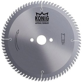 Resim KÖNİG 300*3.2*30 Z:96 TRF DİŞLİ ELMAS UÇLU HASSAS KESİM DAİRE TES 