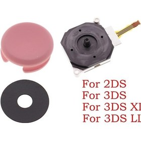 Resim Flybuy 2ds, 3ds, 3ds Xl, Yeni 3ds, 3dsxl, Yeni 2ds Xl İçin Plastik Thumbstick Ve Kap Seti Beyaz Garantili 