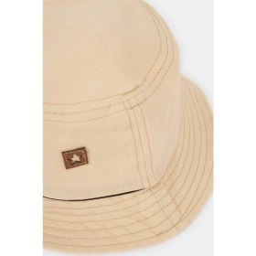 Resim DeFacto Etiket Baskılı Keten Karışımlı Bucket Şapka Erkek Bebek C2744A526SM 