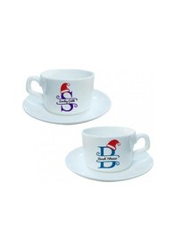 Resim Kişiye Özel Yeniyıl Temalı 2'li Set Baskılı Fincan Hk2425 