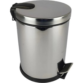 Resim Özbience Paslanmaz Çelik Mutfak Çöp Kovası 20 Lt Gri, Şık ve Dayanıklı Tasarım 