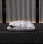 Resim Trendooze 2025 Kalın Yastık 19x29 İnç Yatak Kalitesi Yumuşak Polyester Ev Ve Kamp Seviyesi Yastık 