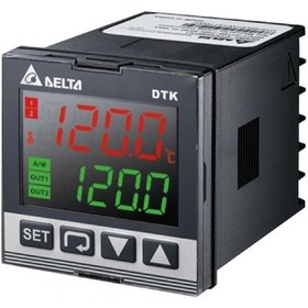 Resim Delta Dtk4848r12 ,48x48mm 110v..220vac Pt100/tc Kontak-2a2k Isı Kontrol 
