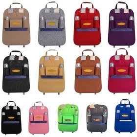 Resim Pazly Cbtx Araba Koltuk Arkası Kullanıcı Dostu Saklama Çantası, 40x56cm Mor 