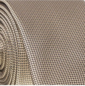 Resim Gaffy Gold Slim Fit Düz Renk Dokuma Kravat / DDK-16 Altın 
