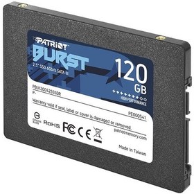 Resim Patriot Burst PBU120GS25SSDR 2.5" 120 GB SATA 3 SSD 