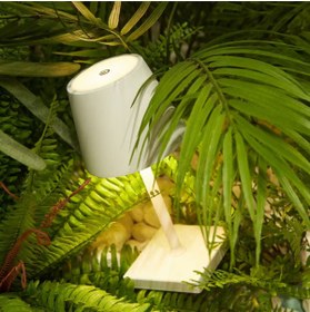 Resim Bood Technology Dokunmatik Modern Masa Üstü Gece Lambası Şarjlı Kablosuz Led Işık 