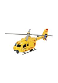 Resim Çek Bırak Metal Helikopter 20 Cm - Sarı 