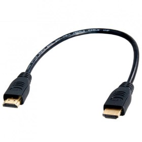 Resim 30Cm Kısa Hdmi Kablo Altın Uçlu Full Hd 3D V1.4B 