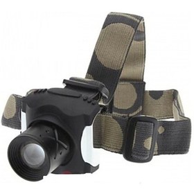 Resim Şarjlı Zoomlu Kafa Feneri6806 -Çok Renkli 