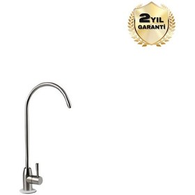 Resim Pws İnox Kaplamalı Pirinç Gövdeli Lüx Su Arıtma Musluğu 