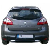 Resim Renault Megane 3 2009 - 2016 Sport Difüzör Plastik Boyasız 