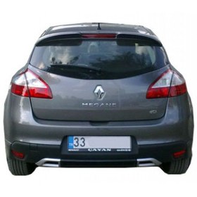 Resim Renault Megane 3 2009 - 2016 Sport Difüzör Plastik Boyasız 