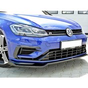 Resim HasAkman Vw Golf 7.5 R Tampon Max Design Ön Lip Piona Black 2017 - 2021 