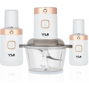 Resim Yui M-2001 300 W 3'ü 1 Arada Blender Seti 