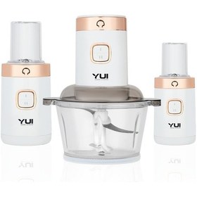 Resim Yui M-2001 300 W 3'ü 1 Arada Blender Seti 