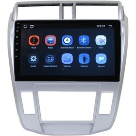 Resim Honda City Dijital 2009-2012 10 inç 6-128 GB PRO Android Carplay Multimedya 