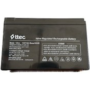 Resim Ttec 12V 7A Kuru Bakımsız Akü 8 Adet 