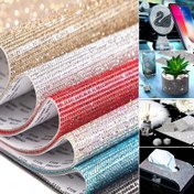 Resim 1 Adet 20x12cm Parlak Cam Taşlı Kendinden Yapışkanlı Sticker | Araba Aksesuarları, Telefon Kılıfları, Ev Dekoru, Elektronik Süsleme için DIY Malzemeleri | Sanat ve El İşi Ürünleri 