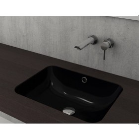 Resim Bocchi Scala Tezgahaltı Lavabo 55 CM Parlak Siyah 1006-005-0125 