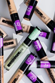 Resim Liquid Camouflage High Coverage Concealer Suya Dayanıklı, Vegan, 5 ml - 005 Light Natural 