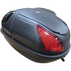 Resim Genel Markalar Elektrikli Bisiklet -Fat Bike E-bike arka çanta Kilitli Siyah Kilitli e-bike port çanta 19 litre 