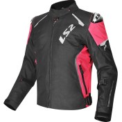 Resim Ls2 Zoom Kadın Mont Siyah-Fuşya 