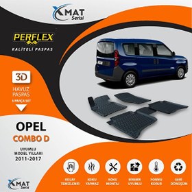 Resim Paspas 3d Havuzlu X-mat Combo D 2011-2017 