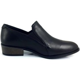 Resim Mammamia D24ka-3465 Hakiki Deri Kadın Ayakkabı - Siyah 