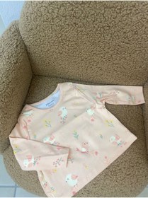 Resim PİEROSBABY Kız Bebek Pijama Badi ve Pantolon 2'li Takım 0112 