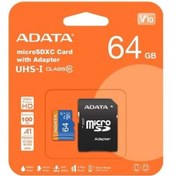 Resim Adata Premier Hafıza Kartı Micro Sd 64Gb Siyah 