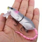 Resim LUYAYUER Lure, 85mm/15.5g, Alabalık ve Diğer Türler İçin Çok Bölümlü Yumuşak Plastik Yem 