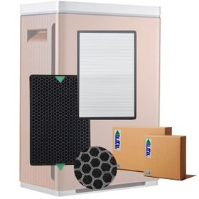 Resim FAF FİLTRE / Arçelik Ap8100 Havamis Hava Temizleyici Uyumlu Hepa + Karbon Birleşik Filtre 