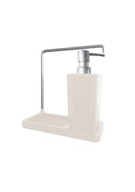 Resim Primanova Luna Askılıklı Süngerlikli Sıvı Sabunluk Bej M-e56-09 