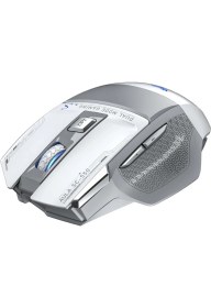 Resim Aula SC550 4800DPI 7 Tuşlu Makrolu 2.4ghz Kablosuz Optik Rgb Oyuncu Mouse Beyaz 