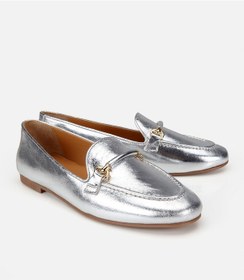Resim Hotiç Kadın Deri Lame Metalik Klasik Loafer 01ayh321350a210 01ayh321350a210 