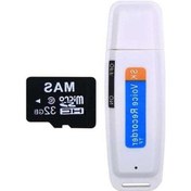 Resim Createtech Slowmoose 32gb Taşınabilir Usb Ses Kaydedici - Mini Dijital Ses Kayıt Cihazı, Kompakt 