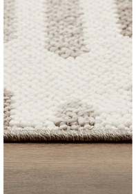 Resim Kaşmir Halı 7/24 İskandinav Elegance Venedik Bej 120x180 CM Salon Mutfak Halısı Yolluk Kilim 