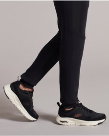 Resim Arch Fit-Servitica Erkek Siyah Spor Ayakkabı 232101 BLK Skechers