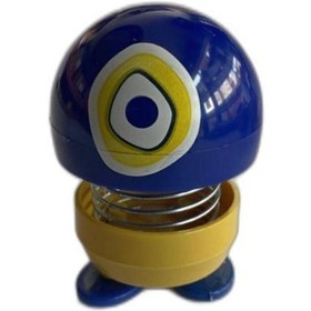 Resim TURKAFONE Kafa Sallayan Zıp Zıp Emojiler Torpido Süsü Kafalar - Nazar Boncuğu 