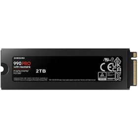 Resim Samsung 2tb 990 Pro Soğutuculu M.2 Nvme 7450/6900mb/s Mz-v9p2t0cw (RESMİ DİSTRİBÜTÖR GARANTİLİ) 