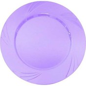 Resim Tabak Kristal 22,5 Cm Lila Pk:6 +3 