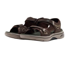 Resim Skechers Go Walk Arch Fıt 2.0 Sandal Erkek Sandalet Kahve 