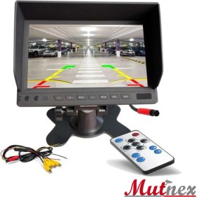 Resim 7 Inç Araç Içi LCD Monitör - 4 Kamera Girişli Servis Araçları Için Özel Tasarlanmış Monitör! 
