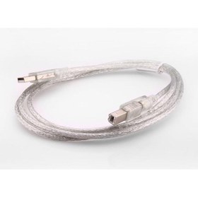 Resim S-Link 1.5M Yazici Kablosu Sl-U2015 Usb 2.0 Şeffaf Kablo 