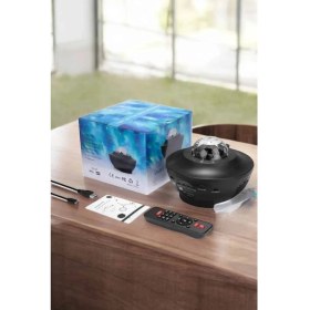 Resim İlkyaz Fashion Projektör Yıldız Gece Lambası Disko Topu Bluetooth Bağlantılı Taşınabilir Şarjlı Ilkyz-Kr 